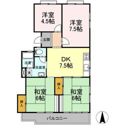 久保ハイツ Ⅱの物件間取画像